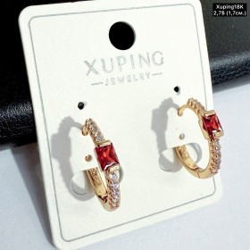 Сережки Xuping18К 20387(1.7см)